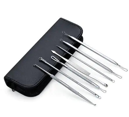 7-Piece Stainless Blemish Extractor Set